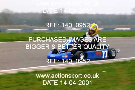 Photo: 140_0952 ActionSport Photography 14/04/2001 Rotax Max GT Challenge Kart Event - Silverstone _1_Karts #77