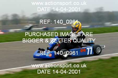 Photo: 140_0961 ActionSport Photography 14/04/2001 Rotax Max GT Challenge Kart Event - Silverstone _1_Karts #77
