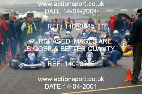 Photo: 140_0985 ActionSport Photography 14/04/2001 Rotax Max GT Challenge Kart Event - Silverstone _1_Karts #55