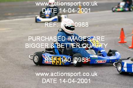 Photo: 140_0988 ActionSport Photography 14/04/2001 Rotax Max GT Challenge Kart Event - Silverstone _1_Karts #55