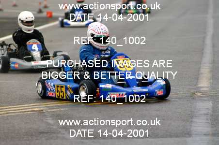 Photo: 140_1002 ActionSport Photography 14/04/2001 Rotax Max GT Challenge Kart Event - Silverstone _1_Karts #55