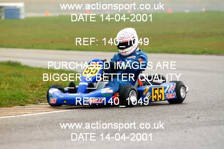 Photo: 140_1049 ActionSport Photography 14/04/2001 Rotax Max GT Challenge Kart Event - Silverstone _1_Karts #55