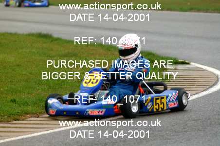 Photo: 140_1071 ActionSport Photography 14/04/2001 Rotax Max GT Challenge Kart Event - Silverstone _1_Karts #55