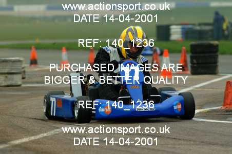 Photo: 140_1236 ActionSport Photography 14/04/2001 Rotax Max GT Challenge Kart Event - Silverstone _1_Karts #77