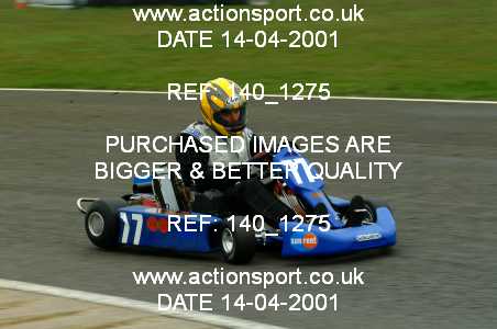Photo: 140_1275 ActionSport Photography 14/04/2001 Rotax Max GT Challenge Kart Event - Silverstone _1_Karts #77