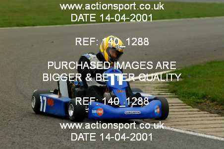 Photo: 140_1288 ActionSport Photography 14/04/2001 Rotax Max GT Challenge Kart Event - Silverstone _1_Karts #77