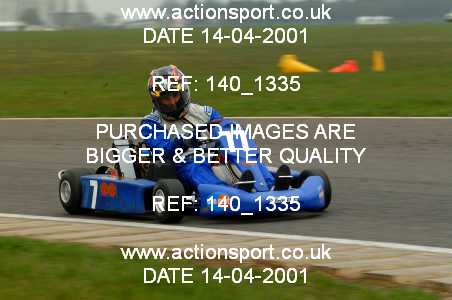 Photo: 140_1335 ActionSport Photography 14/04/2001 Rotax Max GT Challenge Kart Event - Silverstone _1_Karts #77