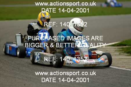 Photo: 140_1352 ActionSport Photography 14/04/2001 Rotax Max GT Challenge Kart Event - Silverstone _1_Karts #77