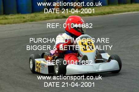 Photo: 01041682 ActionSport Photography 21/04/2001 Super1 Kart Championship - Clay Pigeon _2_Karts #56