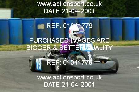 Photo: 01041779 ActionSport Photography 21/04/2001 Super1 Kart Championship - Clay Pigeon _2_Karts #79