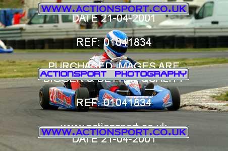 Photo: 01041834 ActionSport Photography 21/04/2001 Super1 Kart Championship - Clay Pigeon _1_JuniorMAX #28