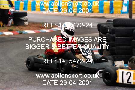 Photo: 14_5472-24 ActionSport Photography 29/04/2001 Matchams Kart Club - Matchams Park _7_Libre #99