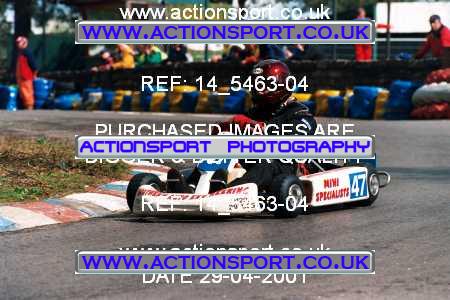 Photo: 14_5463-04 ActionSport Photography 29/04/2001 Matchams Kart Club - Matchams Park _4_Rotax #47