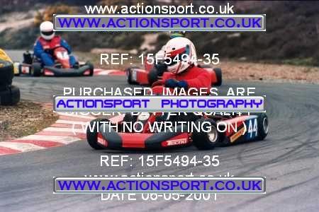 Photo: 15F5494-35 ActionSport Photography 06/05/2001 Forest Edge Kart Club _1_Rotax #44