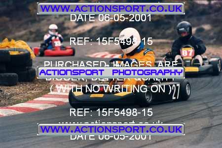 Photo: 15F5498-15 ActionSport Photography 06/05/2001 Forest Edge Kart Club _5_SeniorTKM #27
