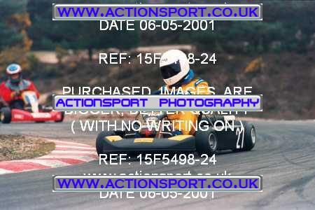 Photo: 15F5498-24 ActionSport Photography 06/05/2001 Forest Edge Kart Club _5_SeniorTKM #27