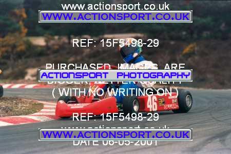 Photo: 15F5498-29 ActionSport Photography 06/05/2001 Forest Edge Kart Club _5_SeniorTKM #46