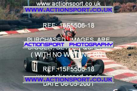 Photo: 15F5506-18 ActionSport Photography 06/05/2001 Forest Edge Kart Club _4_JuniorTKM #17