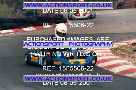 Photo: 15F5506-22 ActionSport Photography 06/05/2001 Forest Edge Kart Club _4_JuniorTKM #78