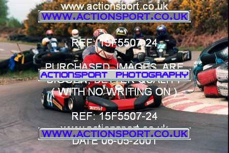 Photo: 15F5507-24 ActionSport Photography 06/05/2001 Forest Edge Kart Club _1_Rotax #44