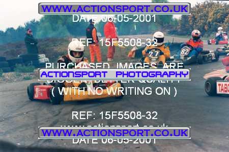 Photo: 15F5508-32 ActionSport Photography 06/05/2001 Forest Edge Kart Club _5_SeniorTKM #27