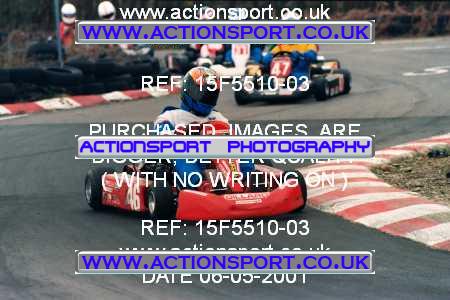 Photo: 15F5510-03 ActionSport Photography 06/05/2001 Forest Edge Kart Club _5_SeniorTKM #46