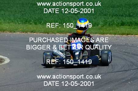 Photo: 150_1419 ActionSport Photography 12,13/05/2001 Hunts Kart Club - Kimbolton _4_Gearbox #20