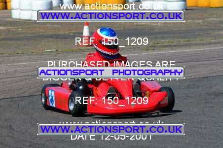 Photo: 150_1209 ActionSport Photography 12,13/05/2001 Hunts Kart Club - Kimbolton _3_JuniorsSeniors #23