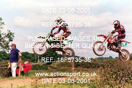 Photo: 16F5735-36 ActionSport Photography 03/06/2001 ACU Northampton SMXC - Milton Malsor _4_100s #24