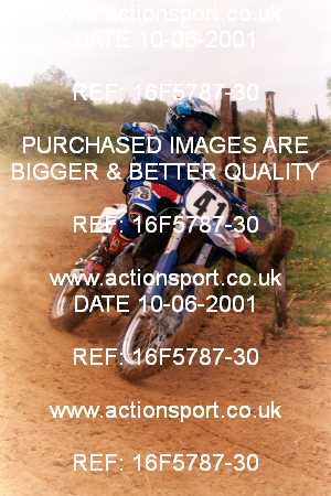 Photo: 16F5787-30 ActionSport Photography 10/06/2001 AMCA Gloucester MXC - Haresfield _9_250Experts #41