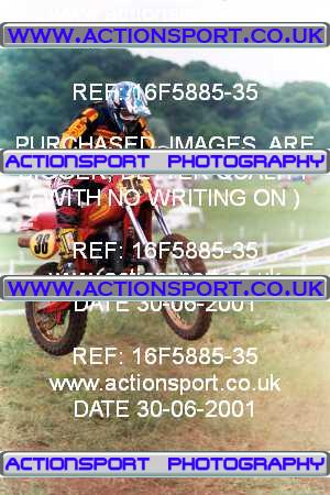 Photo: 16F5885-35 ActionSport Photography 30/06/2001 ACU Southern Twinshocks SC Kings of the Castle - Farleigh Castle  _0_SolosPractice #36