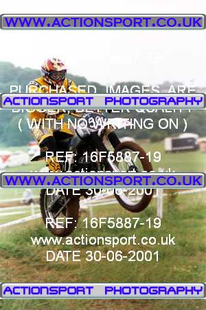 Photo: 16F5887-19 ActionSport Photography 30/06/2001 ACU Southern Twinshocks SC Kings of the Castle - Farleigh Castle  _0_SolosPractice #501