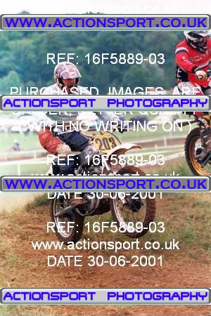 Photo: 16F5889-03 ActionSport Photography 30/06/2001 ACU Southern Twinshocks SC Kings of the Castle - Farleigh Castle  _0_SolosPractice #203