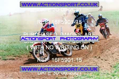 Photo: 16F5901-15 ActionSport Photography 30/06/2001 ACU Southern Twinshocks SC Kings of the Castle - Farleigh Castle  _3_Experts #37
