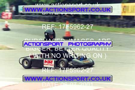 Photo: 17F5962-27 ActionSport Photography 06/07/2001 NatSKA Kart Championships _4_Race4_Black-Red-Green #89