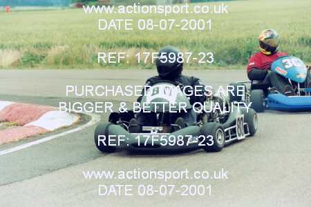 Photo: 17F5987-23 ActionSport Photography 08/07/2001 Hunts Kart Club - Kimbolton _5_250s #80