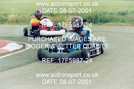 Photo: 17F5987-24 ActionSport Photography 08/07/2001 Hunts Kart Club - Kimbolton _5_250s #82