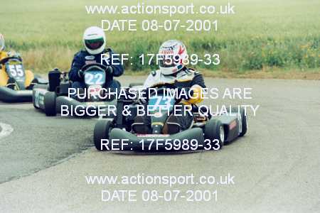 Photo: 17F5989-33 ActionSport Photography 08/07/2001 Hunts Kart Club - Kimbolton _7_Rotax #73