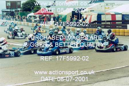 Photo: 17F5992-02 ActionSport Photography 08/07/2001 Hunts Kart Club - Kimbolton _2_JuniorTKM #42