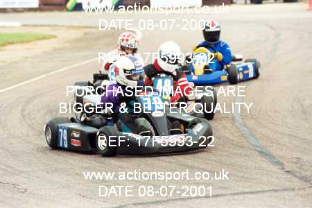Photo: 17F5993-22 ActionSport Photography 08/07/2001 Hunts Kart Club - Kimbolton _2_JuniorTKM #49
