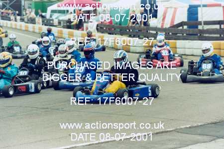 Photo: 17F6007-27 ActionSport Photography 08/07/2001 Hunts Kart Club - Kimbolton _7_Rotax #73