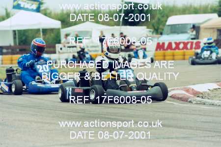 Photo: 17F6008-05 ActionSport Photography 08/07/2001 Hunts Kart Club - Kimbolton _7_Rotax #73