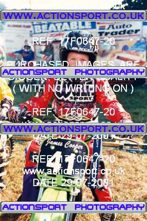 Photo: 17F0647-20 ActionSport Photography 29/07/2001 Moredon MX Aces of Motocross - Farleigh Castle _2_60s #41