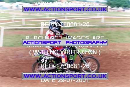 Photo: 17F0681-26 ActionSport Photography 29/07/2001 Moredon MX Aces of Motocross - Farleigh Castle _2_60s #41