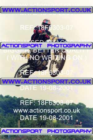 Photo: 18F6303-07 ActionSport Photography 19/08/2001 AMCA Warsop MCC - Sherwood Forest _5_750Experts-750Seniors #74