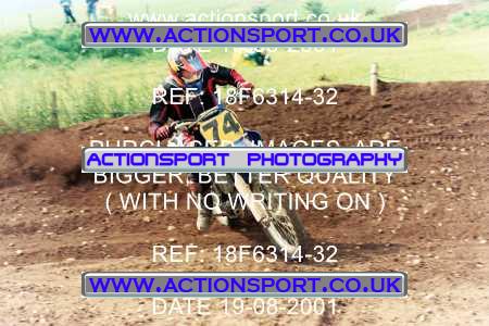 Photo: 18F6314-32 ActionSport Photography 19/08/2001 AMCA Warsop MCC - Sherwood Forest _5_750Experts-750Seniors #74