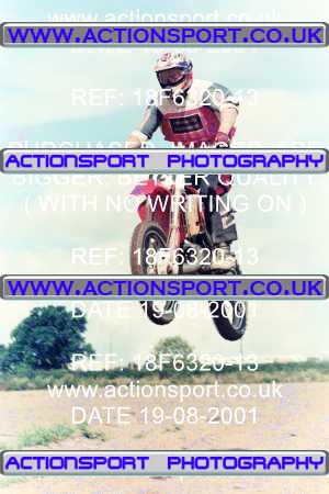 Photo: 18F6320-13 ActionSport Photography 19/08/2001 AMCA Warsop MCC - Sherwood Forest _7_250Experts #124