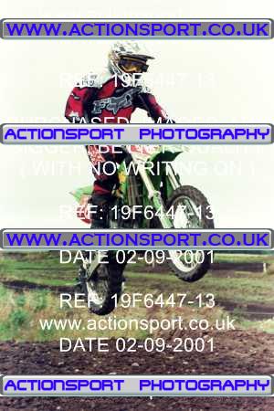 Photo: 19F6447-13 ActionSport Photography 02/09/2001 AMCA Blackpool MXC - Garstang _1_InterJuniors #181