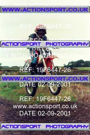 Photo: 19F6447-26 ActionSport Photography 02/09/2001 AMCA Blackpool MXC - Garstang _1_InterJuniors #12