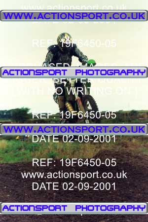 Photo: 19F6450-05 ActionSport Photography 02/09/2001 AMCA Blackpool MXC - Garstang _2_125Juniors #26